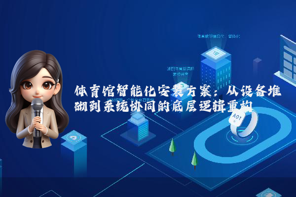 体育馆智能化安装方案：从设备堆砌到系统协同的底层逻辑重构